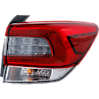 Driver and Passenger Side, Outer LED Tail Light, With bulb(s), OE Replacement