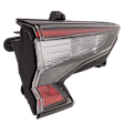 Driver and Passenger Side, Inner and Outer LED Tail Light, With bulb(s), OE Replacement