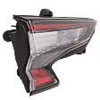 Driver and Passenger Side, Inner LED Tail Light, With bulb(s), OE Replacement