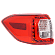 Driver and Passenger Side, Outer LED Tail Light, With bulb(s), OE Replacement