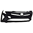 Front and Rear Primed Bumper Cover