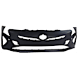 Front and Rear Primed Bumper Cover