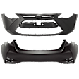 Hatchback Front and Rear Primed Bumper Cover