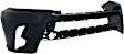 Front, Upper and Lower Upper - Primed, Lower - Textured Bumper Cover CAPA Certified