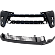 2017 Toyota Highlander - Front, Upper and Lower Upper - Primed, Lower - Textured Bumper Cover