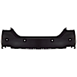 Front and Rear Primed Bumper Cover CAPA Certified