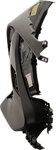 2017 Toyota Prius Prime Premium - Front, Driver and Passenger Side Primed Bumper Cover, For Models Without Parking Aid Sensor, CAPA Certified