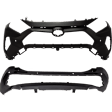 Front and Rear Front - Primed, Rear - Textured Bumper Cover 2.5L, 4Cyl