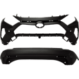 Front and Rear Front - Primed, Rear - Textured Bumper Cover 2.5L, 4Cyl