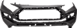 Front and Rear Front - Primed, Rear - Textured Bumper Cover 2.5L, 4Cyl