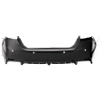Front and Rear Primed Bumper Cover
