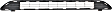 Upper and Lower Bumper Grilles, Textured Black, For Models without Front View Camera, CAPA CERTIFIED