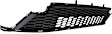 2016 Toyota RAV4 - Front, Upper and Lower Bumper Grille, Textured Gray, CAPA Certified
