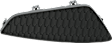 Front, Driver and Passenger Side, Outer, Lower Bumper Grilles, Textured Black