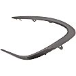 Front, Driver and Passenger Side Bumper Trims, Dark Gray