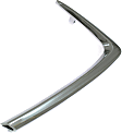 Front, Driver and Passenger Side, Outer Grille Trim, Chrome