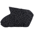 Front, Driver and Passenger Side Bumper Filler, Textured