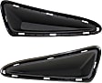 2019 Toyota C-HR - Front, Driver and Passenger Side Bumper Trim, Turkey Built Vehicle, Textured Black