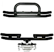 SET-RT0RT20006 Bumper - Front and Rear, Powdercoated Black