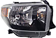 Driver and Passenger Side Halogen Headlight, With bulb(s), OE Replacement