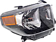 Driver and Passenger Side Halogen Headlight, With bulb(s), OE Replacement