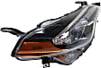 Driver and Passenger Side LED Headlight, With bulb(s), OE Replacement