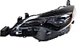 Driver and Passenger Side LED Headlight, With bulb(s), OE Replacement,, CAPA Certified