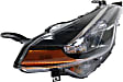 Driver and Passenger Side LED Headlight, With bulb(s), OE Replacement,, CAPA Certified