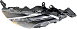 Driver and Passenger Side LED Headlight, With bulb(s), OE Replacement,, CAPA Certified