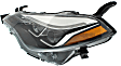 2019 Toyota Corolla - Driver and Passenger Side LED Headlight, With bulb(s), OE Replacement, Sedan
