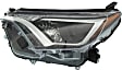 2017 Toyota RAV4 - Driver and Passenger Side Halogen Headlight, Without bulb(s),  Japan Built Vehicle, OE Replacement, Sport Utility