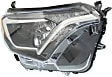 2017 Toyota RAV4 - Driver and Passenger Side Halogen Headlight, Without bulb(s),  Japan Built Vehicle, OE Replacement, Sport Utility