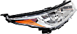 2019 Toyota Highlander - Driver and Passenger Side Halogen Headlight, With bulb(s), OE Replacement