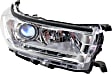 2019 Toyota Highlander - Driver and Passenger Side Halogen Headlight, With bulb(s), OE Replacement