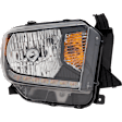 Driver and Passenger Side Halogen Headlight, With bulb(s), OE Replacement, CAPA Certified