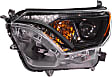 2017 Toyota RAV4 - Driver and Passenger Side Halogen Headlight, With bulb(s), USA Built Vehicle, OE Replacement