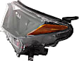 2017 Toyota RAV4 - Driver and Passenger Side Halogen Headlight, With bulb(s), USA Built Vehicle, OE Replacement