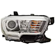 Passenger Side, Driver Side Halogen Headlight, With bulb(s), OE Replacement, CAPA Certified