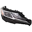 Driver and Passenger Side Headlights, with Bulbs, LED, For Models without LED Signal Light, Japan Built Vehicle, CAPA CERTIFIED