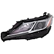 Driver and Passenger Side Headlights, with Bulbs, LED, For Models without LED Signal Light, Japan Built Vehicle, CAPA CERTIFIED