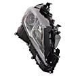 Driver and Passenger Side Headlights, with Bulbs, LED, For Models without LED Signal Light, North America Built Vehicle, CAPA Certified