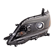 Driver and Passenger Side Halogen Headlight, With bulb(s), OE Replacement