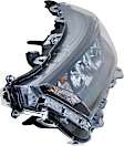 Driver and Passenger Side LED Headlight, With bulb(s), OE Replacement,, CAPA Certified