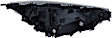 Driver and Passenger Side LED Headlight, With bulb(s), OE Replacement,, CAPA Certified