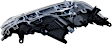 Driver and Passenger Side LED Headlight, With bulb(s), OE Replacement,, CAPA Certified