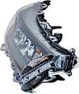 Driver and Passenger Side LED Headlight, With bulb(s), OE Replacement,, CAPA Certified