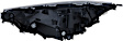 Driver and Passenger Side LED Headlight, With bulb(s), OE Replacement,, CAPA Certified