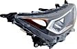 Driver and Passenger Side Headlights, with Bulbs, LED, North America Built Vehicle, CAPA Certified