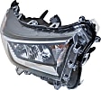 Driver and Passenger Side Headlights, with Bulbs, LED, North America Built Vehicle, CAPA Certified