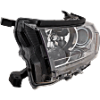 Driver and Passenger Side Headlights, with Bulbs, Halogen, For Models without Smoked Chrome Accent